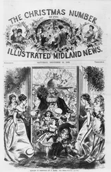 Kerstmis binnenbrengen, voorpagina van de 